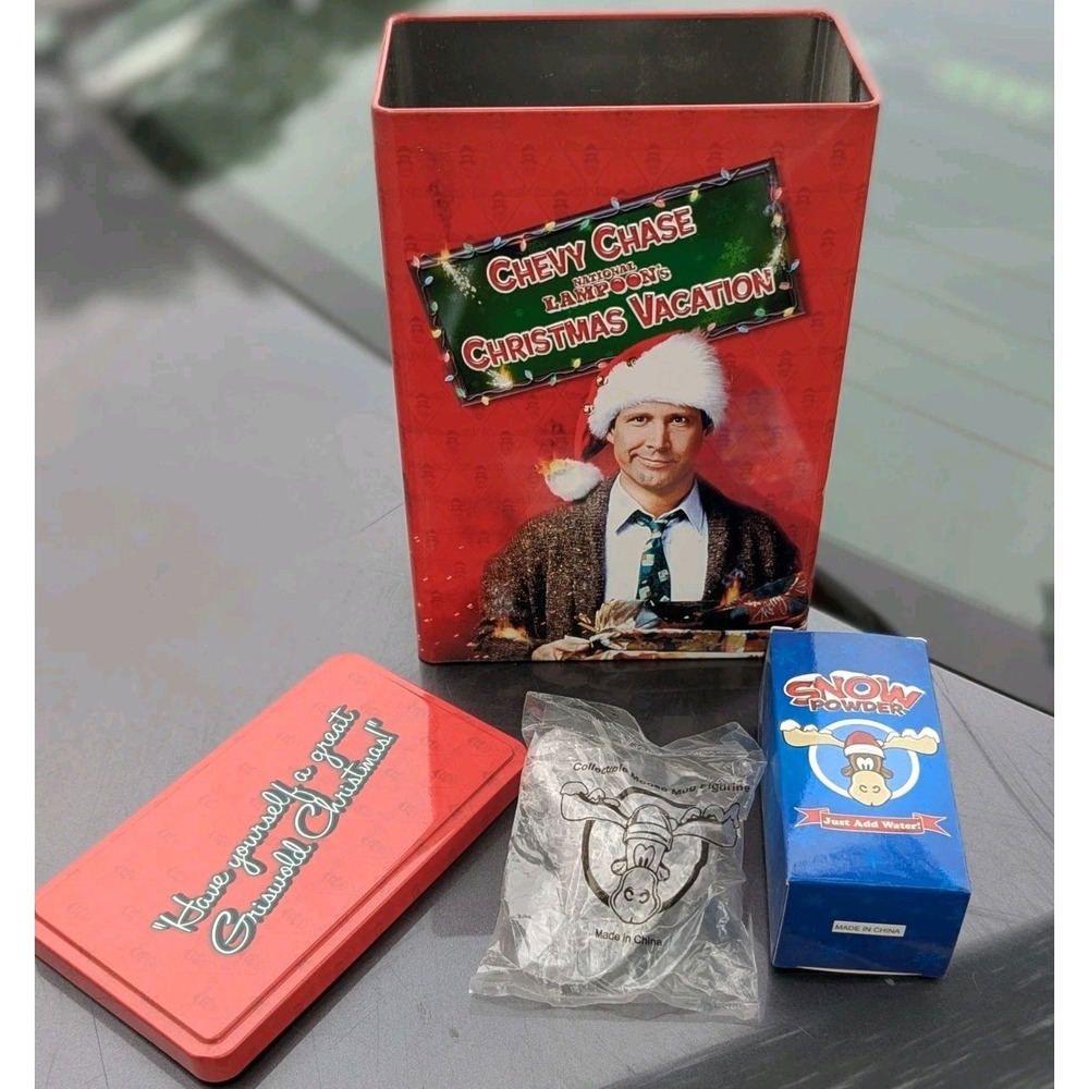 Holiday Movie Collectible Christmas Vacation‎ Promo Tin Moose Mug Gift Set